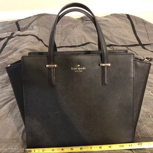 Black Kate Spade tote